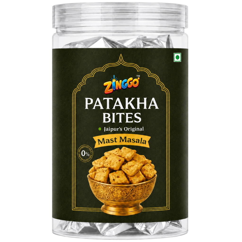 ZINGGO Patakha Bites Mast Masala 150g | Jaipur’s Original