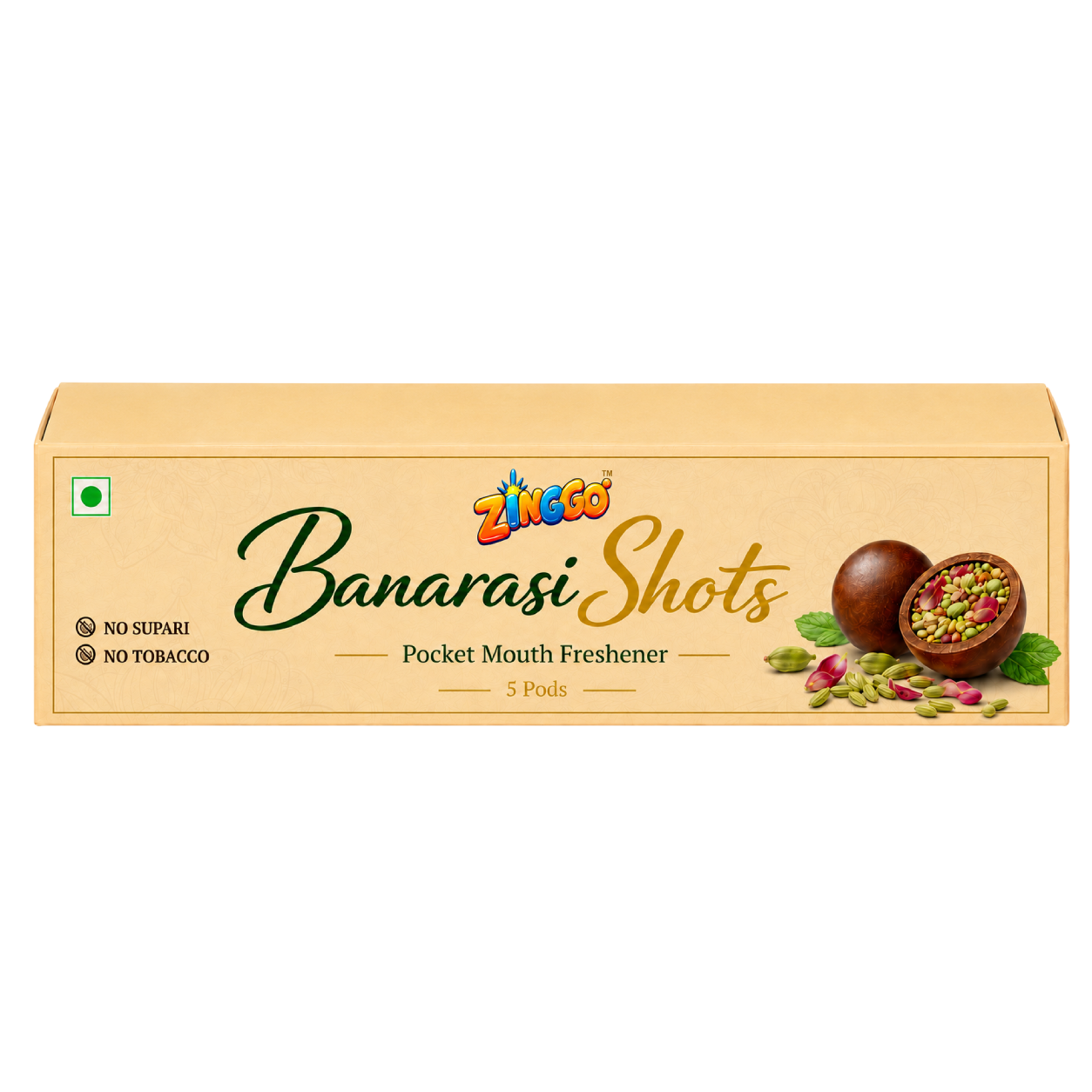 ZINGGO Banarasi Shots (Pocket Pack) 20g